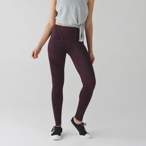 Lululemon Wunder Under Shifted Horizon Leggings
